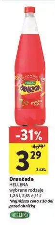 Intermarche Oranżada HELLENA oferta