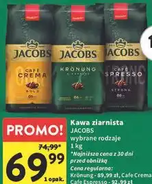 Intermarche Kawa ziarnista JACOBS oferta