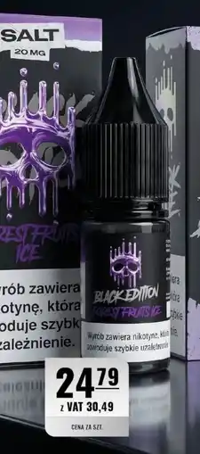 Eurocash SALT Black Edition Forest Fruits Ice oferta