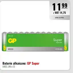 Eurocash Baterie alkaliczne GP Super oferta
