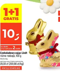 Dealz Czekoladowy zając Lindt oferta