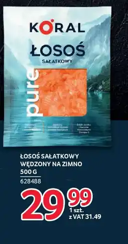 Selgros Łosoś sałatkowy wędzony na zimno oferta