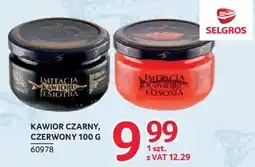 Selgros Kawior czarny, czerwony oferta