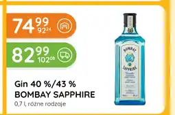 Eurocash Cash & Carry Gin Bombay Sapphire oferta