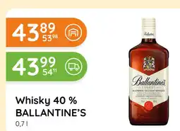 Eurocash Cash & Carry Whisky Ballantine's oferta