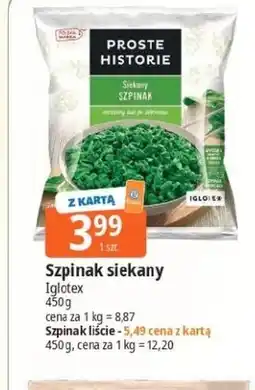 E.Leclerc Szpinak Proste Historie oferta