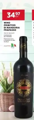 Stokrotka Wino Primitivo Di Manduria Frapasso oferta