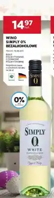 Stokrotka Wino Simply 0% bezalkoholowe czerwone półwytrawne oferta