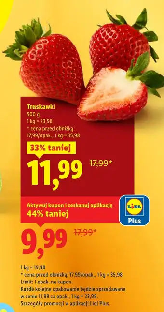 Lidl Truskawki Plus-Plus oferta