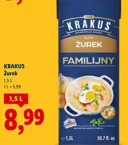 Lidl Żurek Krakus oferta