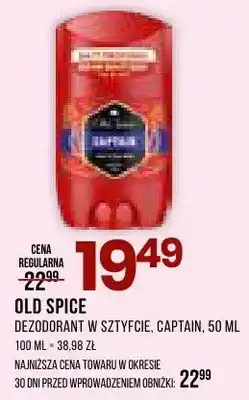 Drogerie Natura Dezodorant w sztyfcie captain old spice oferta