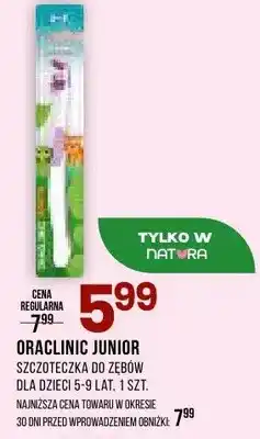 Drogerie Natura Szczoteczka do zębów junior dla dzieci 5-9 lat oferta