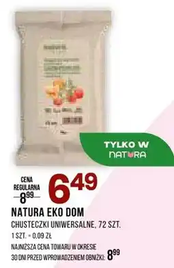 Drogerie Natura Chusteczki uniwersalne oferta