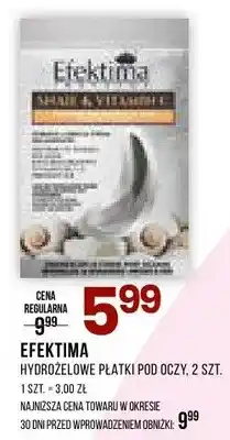 Drogerie Natura Płatki Efektima Hydrożelowe pod oczy oferta