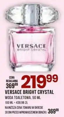 Drogerie Natura Perfumy Versace Bright Crystal oferta