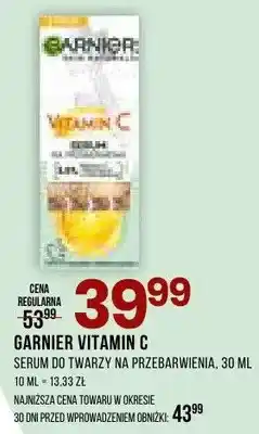 Drogerie Natura Serum Garnier Vitamin C serum do twarzy wybielające i rozświetlenie oferta