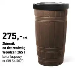 OBI Zbiornik na deszcz Woodcan oferta