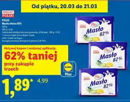 Lidl Masło Pilos oferta