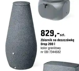 OBI Zbiornik na deszcz Drop oferta