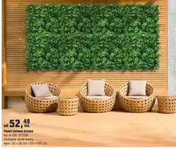 OBI Panel zielona ściana oferta