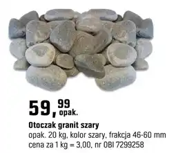 OBI Otoczak granit szary oferta