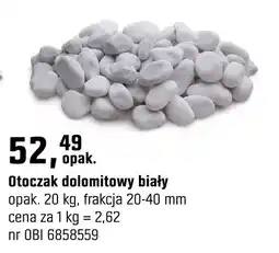 OBI Otoczak dolomitowy biały oferta