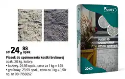 OBI Piasek do spoinowania kostki brukowej oferta