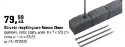 OBI Obrzeże recyklingowe Roman Stone oferta