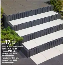 OBI Obrzeże palisadowe Tetran oferta
