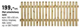 OBI Płot sztachetowy Juist oferta
