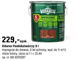 OBI Vidaron Powłokotwórczy impregnat do drewna oferta