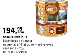 OBI Sadolin Extra lakierobejca oferta