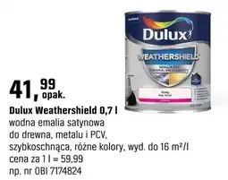 OBI Dulux Weathershield emalia satynowa oferta