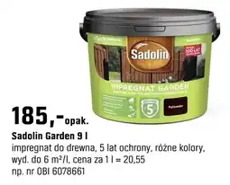 OBI Sadolin Garden impregnat do drewna oferta