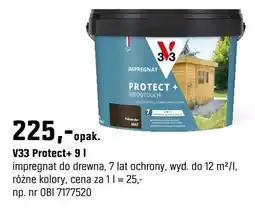 OBI V33 Protect+ impregnat do drewna 9 l oferta