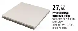 OBI Płyta tarasowa betonowa Indigo oferta