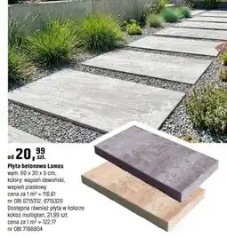 OBI Płyta betonowa Lamos oferta