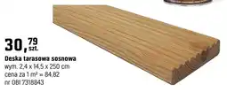 OBI Deska tarasowa sosnowa oferta