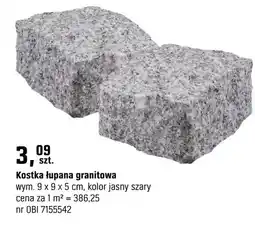 OBI Kostka łupana granitowa oferta