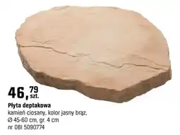 OBI Płyta deptakowa kamień ciosany, kolor jasny brąz oferta