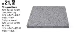 OBI Płyta granitowa oferta