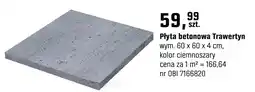 OBI Płyta betonowa Trawertyn oferta