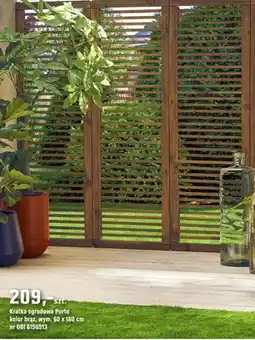 OBI Kratka ogrodowa Porto kolor brąz oferta