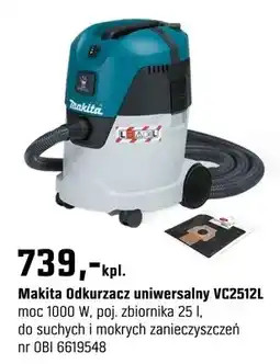 OBI Odkurzacz uniwersalny VC2512L oferta