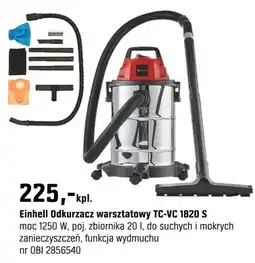 OBI Odkurzacz warsztatowy TC-VC 1820 S oferta