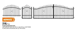 OBI Przęsło ogrodzeniowe Prato oferta