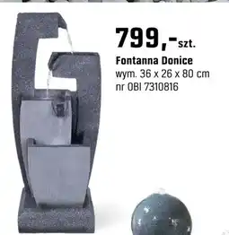 OBI Fontanna Donice oferta