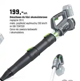 OBI Dmuchawa do liści akumulatorowa oferta