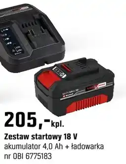 OBI Zestaw startowy 18 V oferta