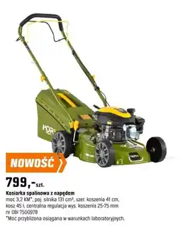 OBI Kosiarka spalinowa z napędem oferta